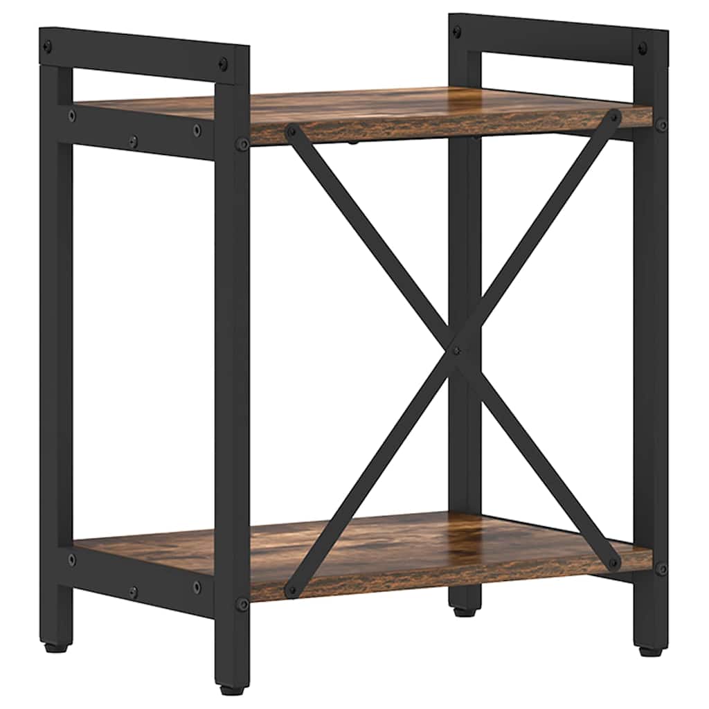 Libreria Rovere fumo 40 x 30 x 48.5 cm Legno multistrato