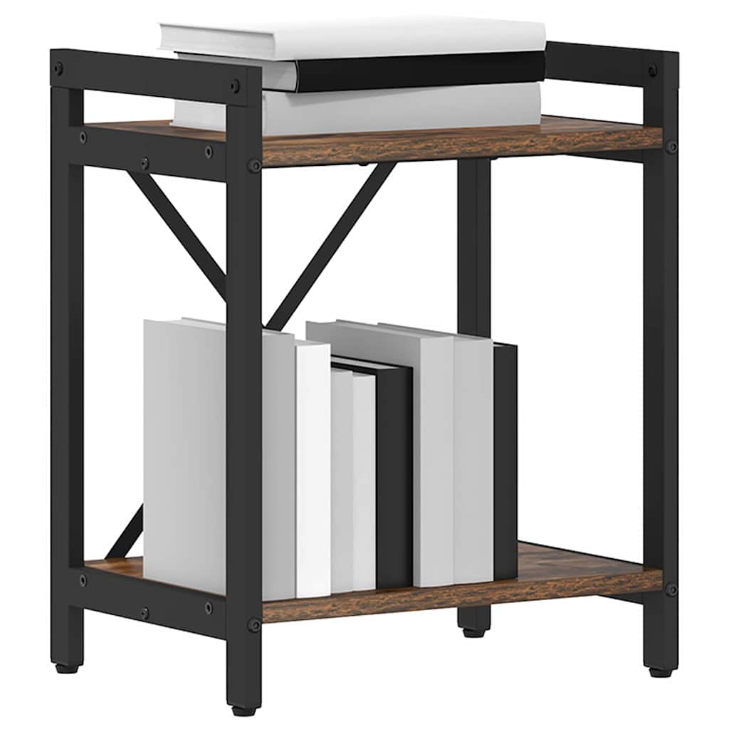 Libreria Rovere fumo 40 x 30 x 48.5 cm Legno multistrato