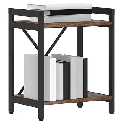 Libreria Rovere fumo 40 x 30 x 48.5 cm Legno multistrato