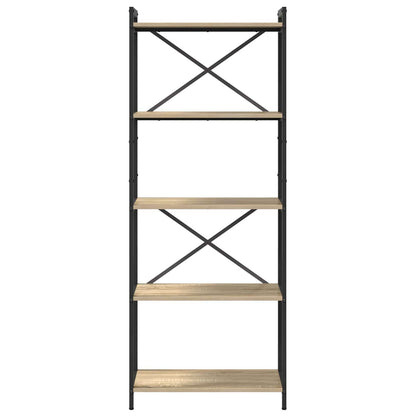 Libreria Rovere Sonoma 60 x 30 x 155 cm Legno multistrato | homemem39