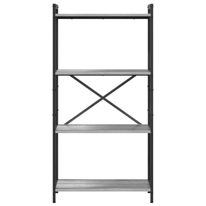 Libreria Grigio sonoma 60 x 30 x 118 cm Legno multistrato