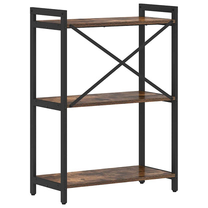 Libreria Rovere fumo 60 x 30 x 83 cm Legno multistrato