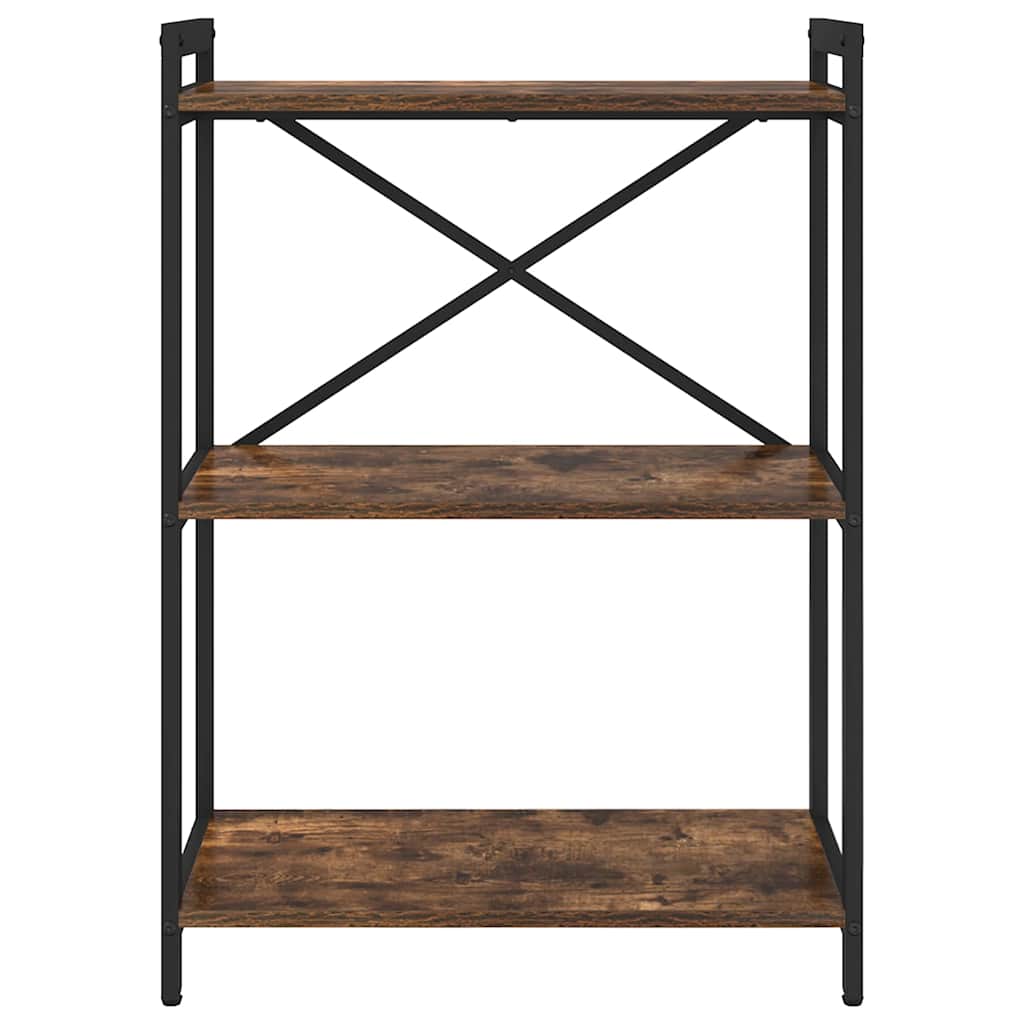 Libreria Rovere fumo 60 x 30 x 83 cm Legno multistrato