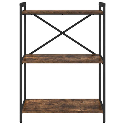 Libreria Rovere fumo 60 x 30 x 83 cm Legno multistrato