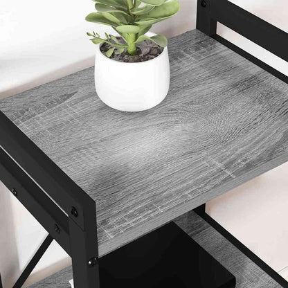 Libreria Grigio sonoma 60 x 30 x 83 cm Legno multistrato