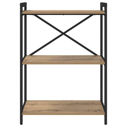 Libreria rovere artigianale 60 x 30 x 83 cm Legno multistrato