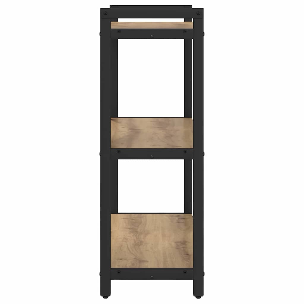 Libreria rovere artigianale 60 x 30 x 83 cm Legno multistrato
