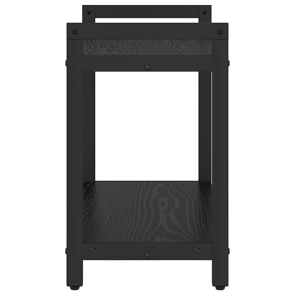 Libreria Rovere nero 60 x 30 x 48.5 cm Legno multistrato