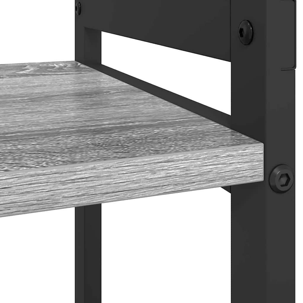 Libreria Grigio sonoma 60 x 30 x 48.5 cm Legno multistrato