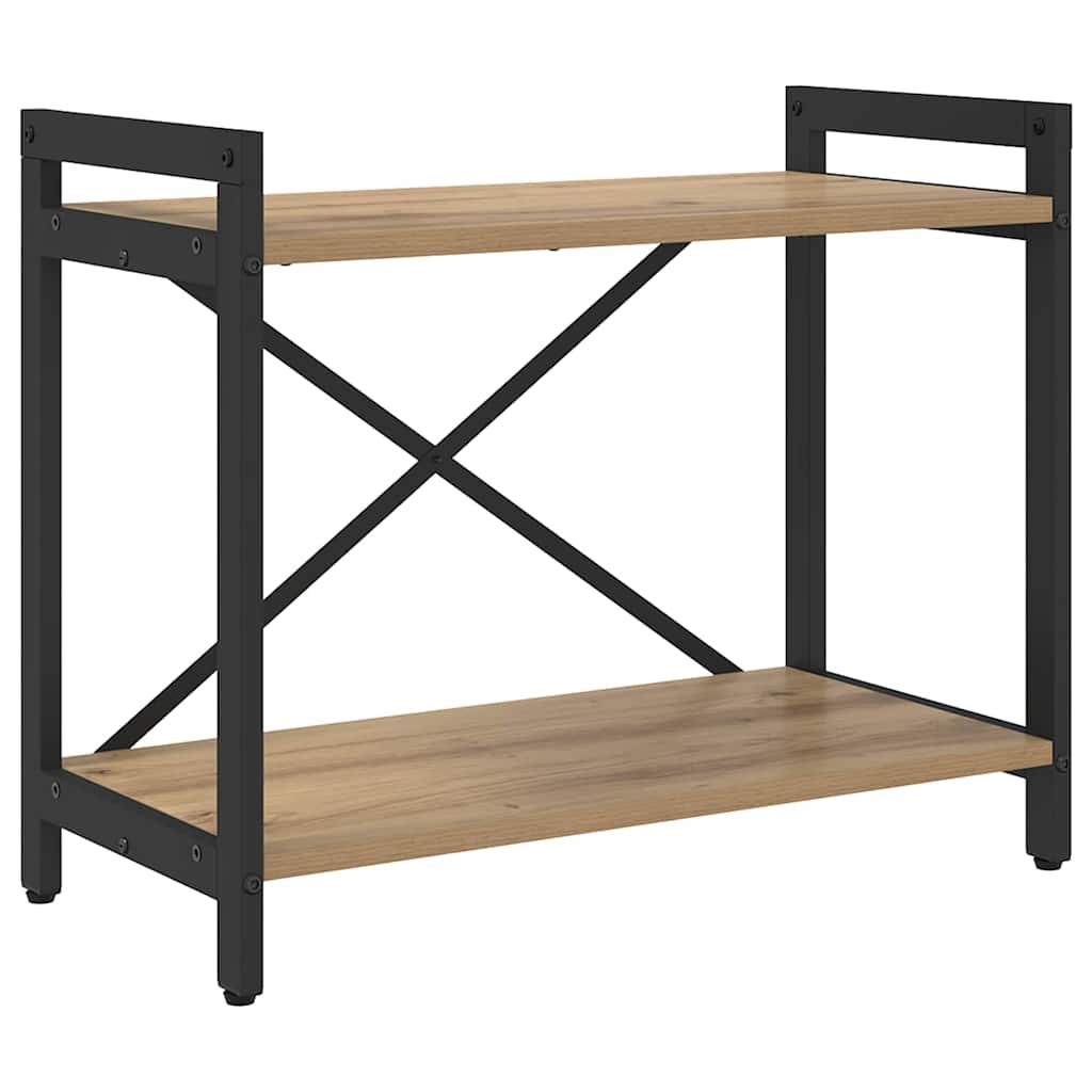 Libreria rovere artigianale 60 x 30 x 48.5 cm Legno multistrato