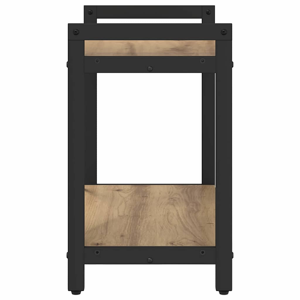 Libreria rovere artigianale 60 x 30 x 48.5 cm Legno multistrato