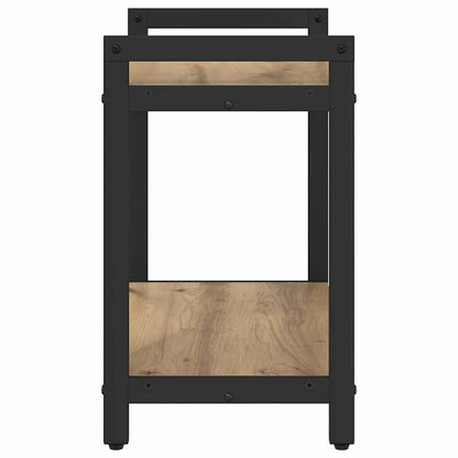 Libreria rovere artigianale 60 x 30 x 48.5 cm Legno multistrato