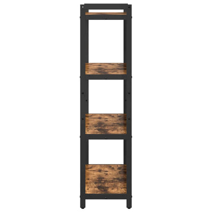Libreria Rovere fumo 80 x 30 x 118 cm Legno multistrato