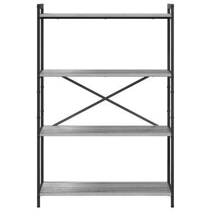 Libreria Grigio sonoma 80 x 30 x 118 cm Legno multistrato