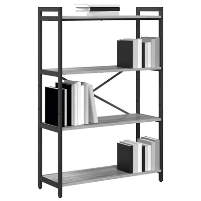 Libreria Grigio sonoma 80 x 30 x 118 cm Legno multistrato