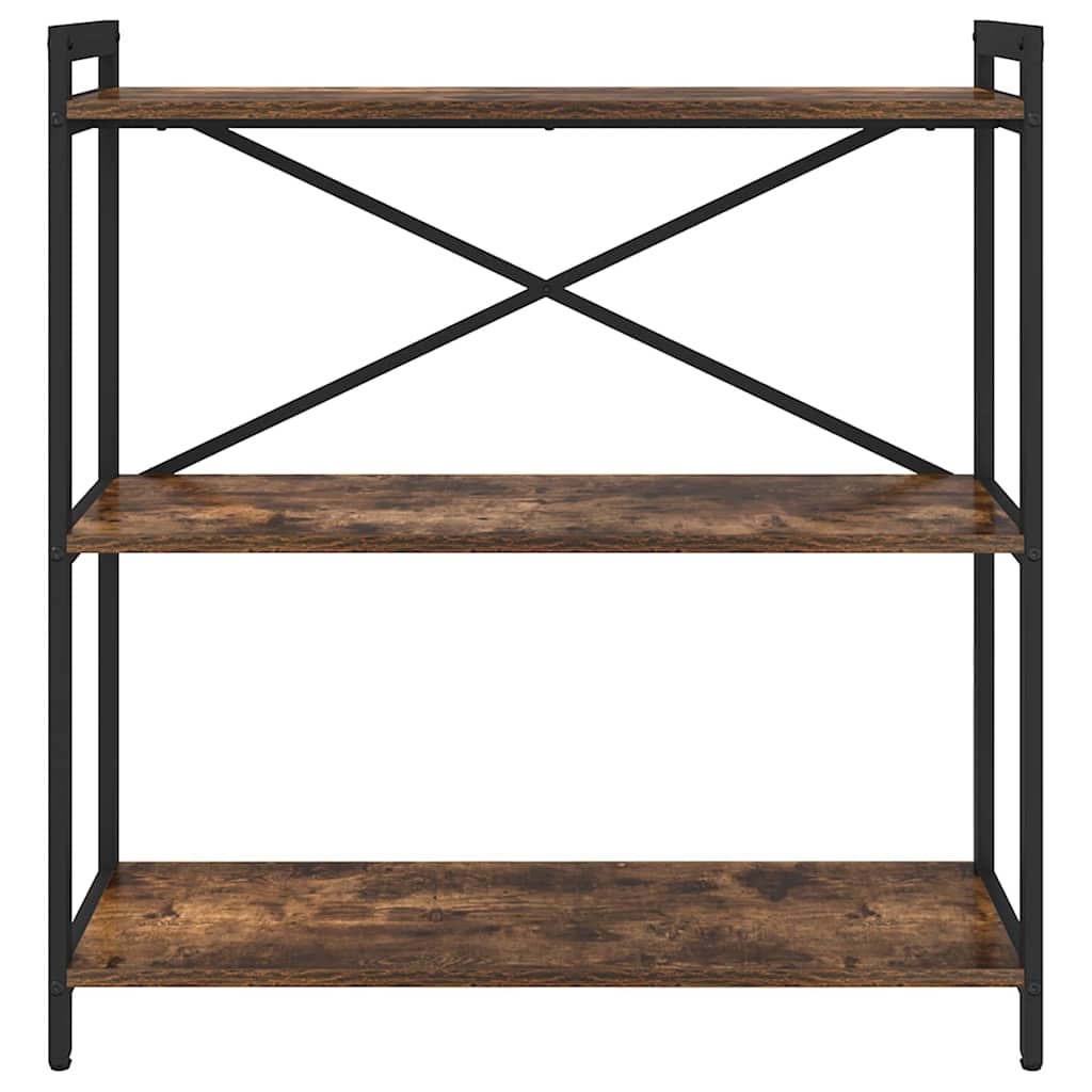 Libreria Rovere fumo 80 x 30 x 83 cm Legno multistrato