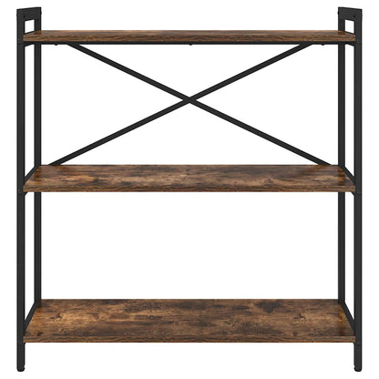 Libreria Rovere fumo 80 x 30 x 83 cm Legno multistrato