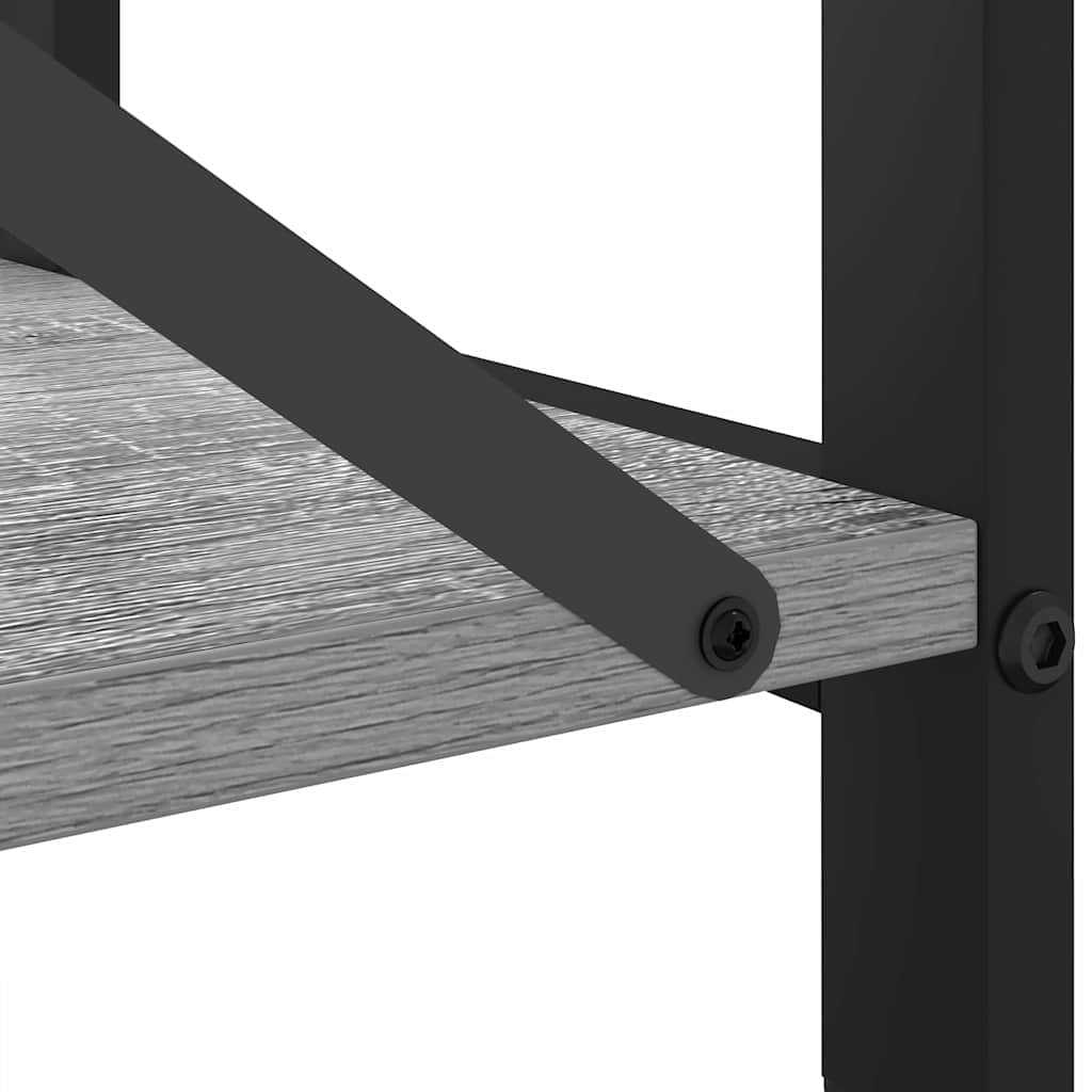 Libreria Grigio sonoma 80 x 30 x 83 cm Legno multistrato