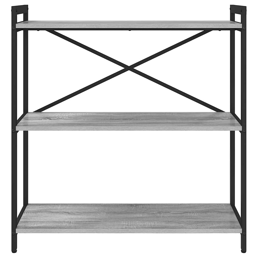 Libreria Grigio sonoma 80 x 30 x 83 cm Legno multistrato