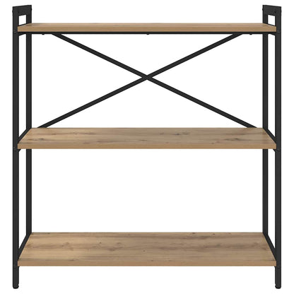 Libreria rovere artigianale 80 x 30 x 83 cm Legno multistrato