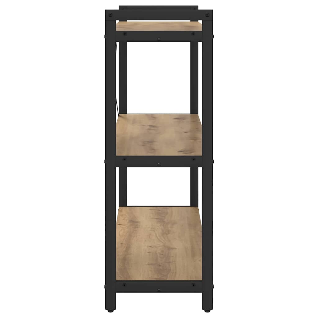 Libreria rovere artigianale 80 x 30 x 83 cm Legno multistrato