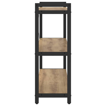 Libreria rovere artigianale 80 x 30 x 83 cm Legno multistrato