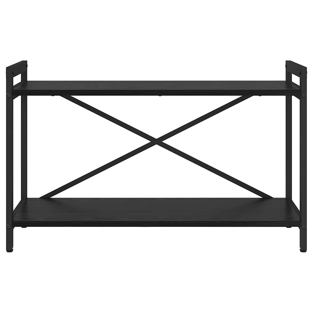 Libreria Rovere nero 80 x 30 x 48.5 cm Legno multistrato