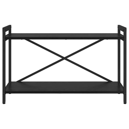 Libreria Rovere nero 80 x 30 x 48.5 cm Legno multistrato