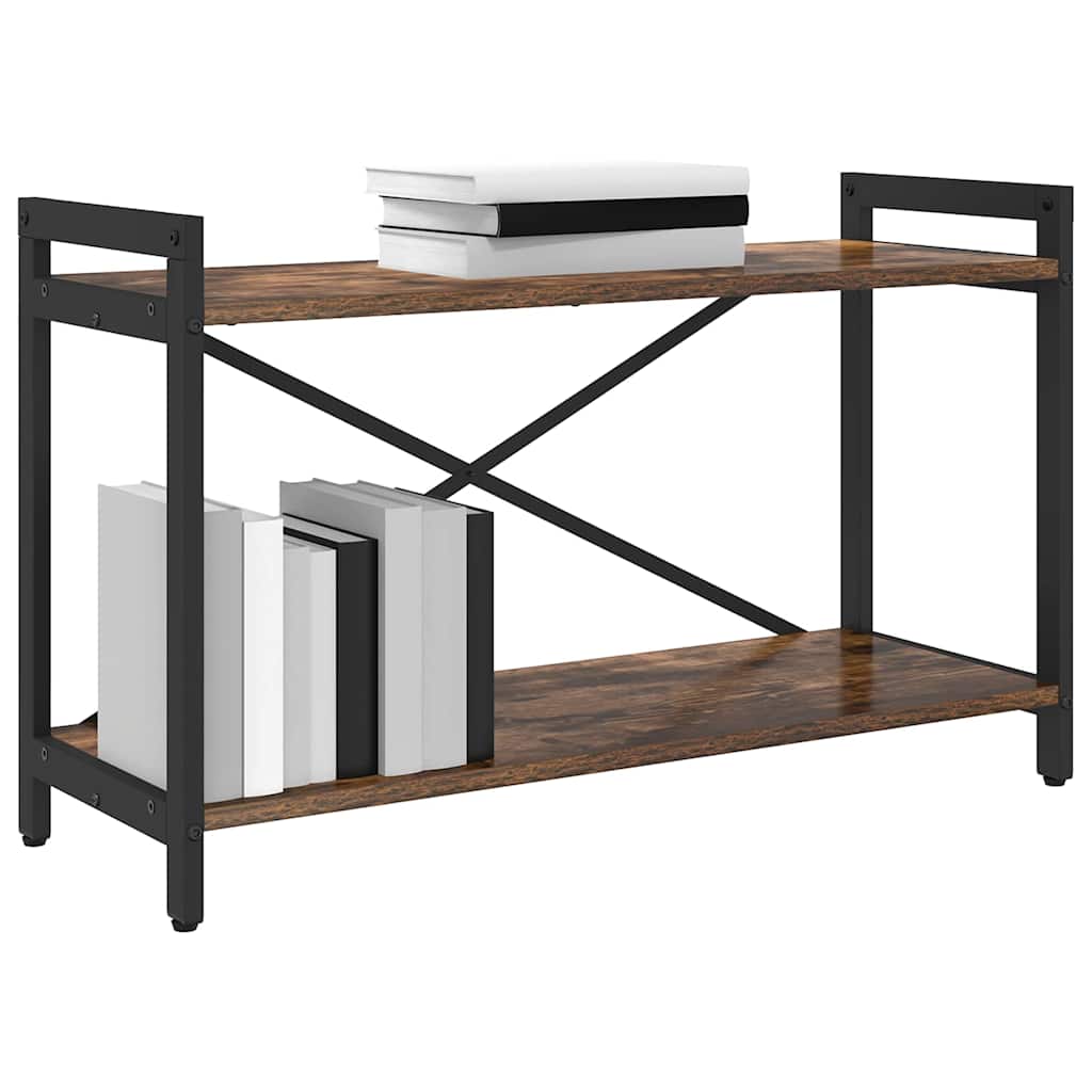 Libreria Rovere fumo 80 x 30 x 48.5 cm Legno multistrato