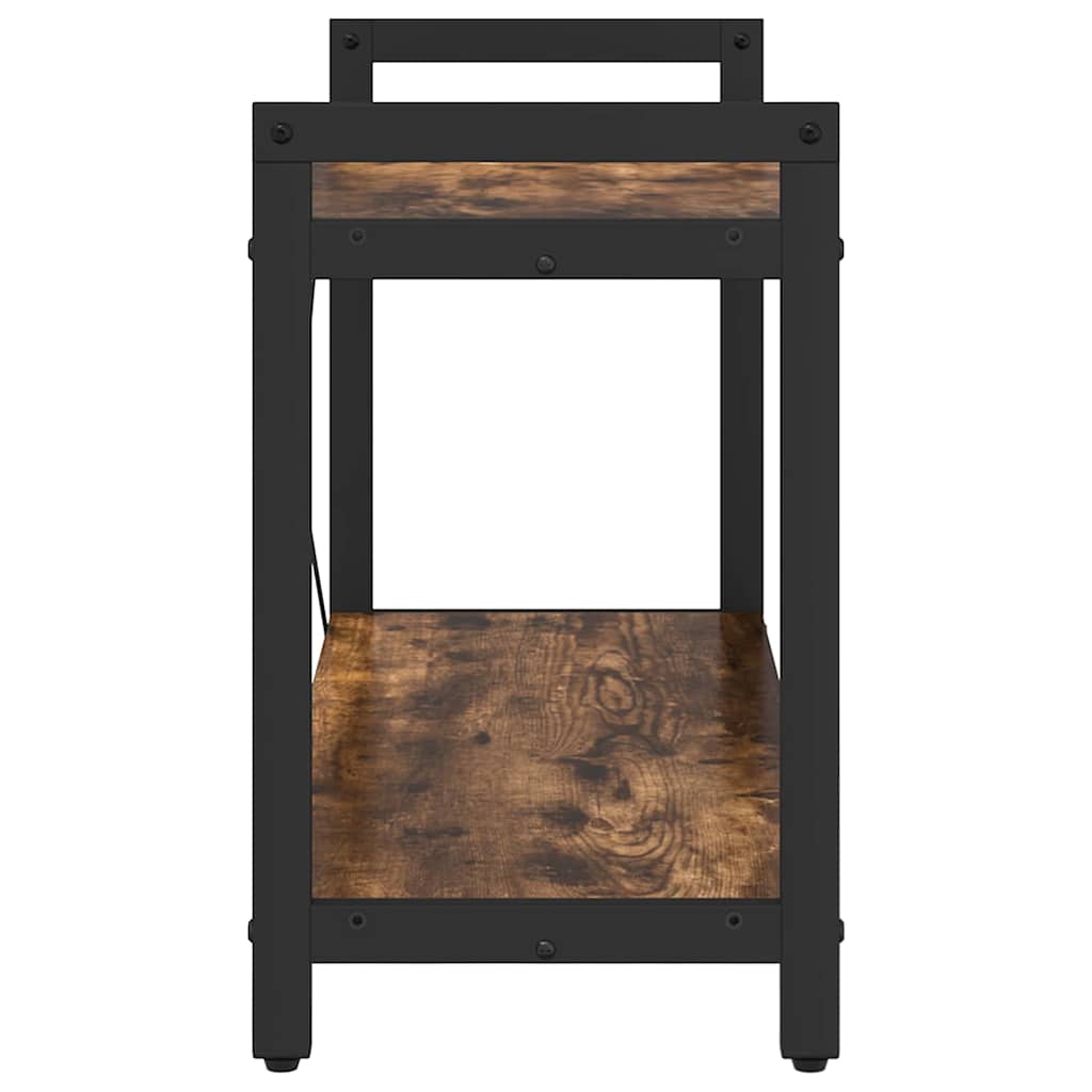 Libreria Rovere fumo 80 x 30 x 48.5 cm Legno multistrato