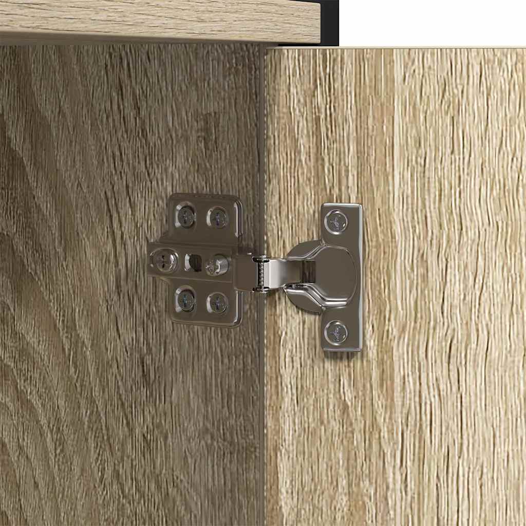 Libreria 80 x 30 x 155,5 cm Legno ingegnerizzato Rovere Sonoma