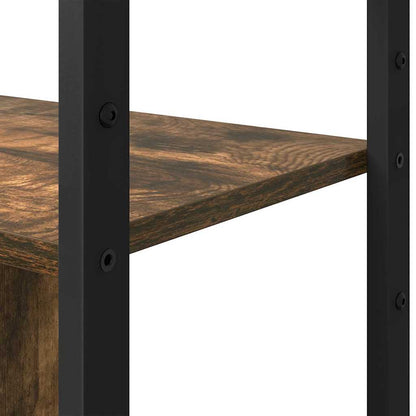 Libreria Rovere fumo 80 x 30 x 155.5 cm Legno multistrato