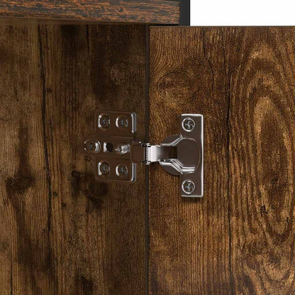 Libreria Rovere fumo 80 x 30 x 155.5 cm Legno multistrato