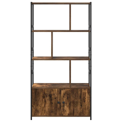 Libreria Rovere fumo 80 x 30 x 155.5 cm Legno multistrato