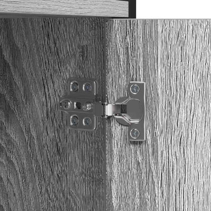 Libreria Grigio sonoma 80 x 30 x 155.5 cm Legno multistrato