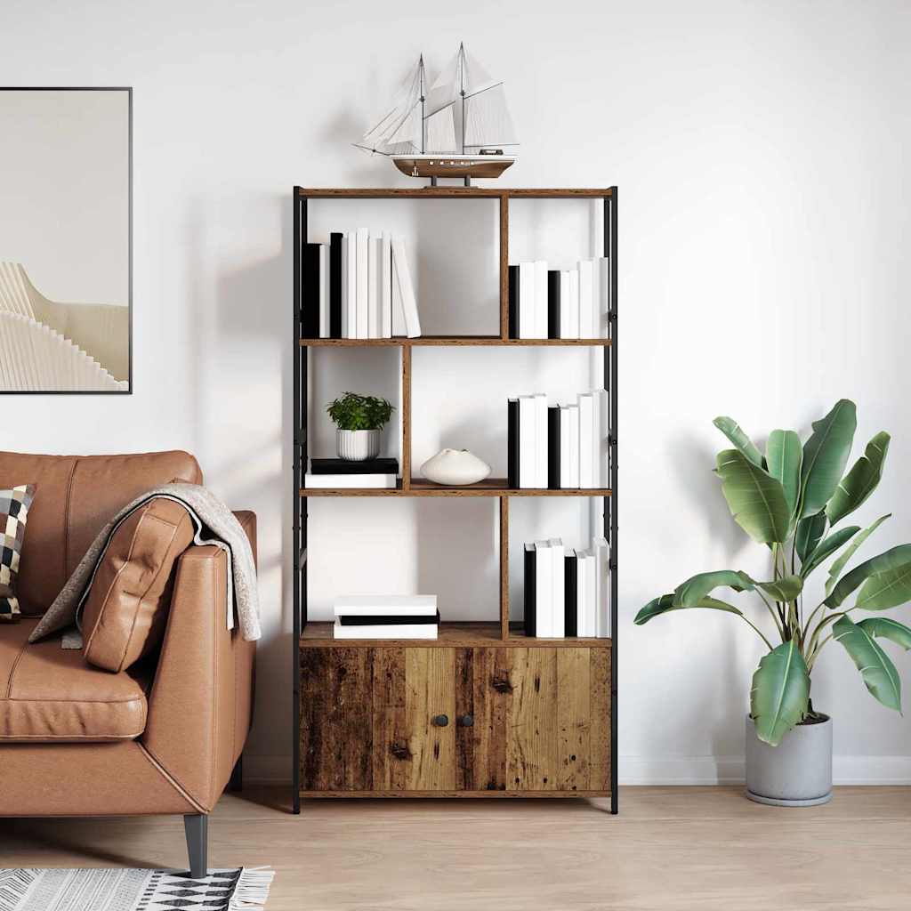 Libreria Legno vecchio 80 x 30 x 155.5 cm Legno multistrato