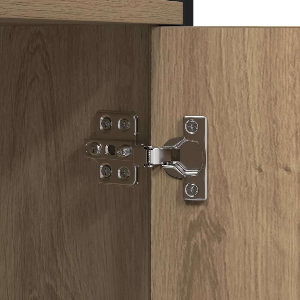 Libreria rovere artigianale 80 x 30 x 155.5 cm