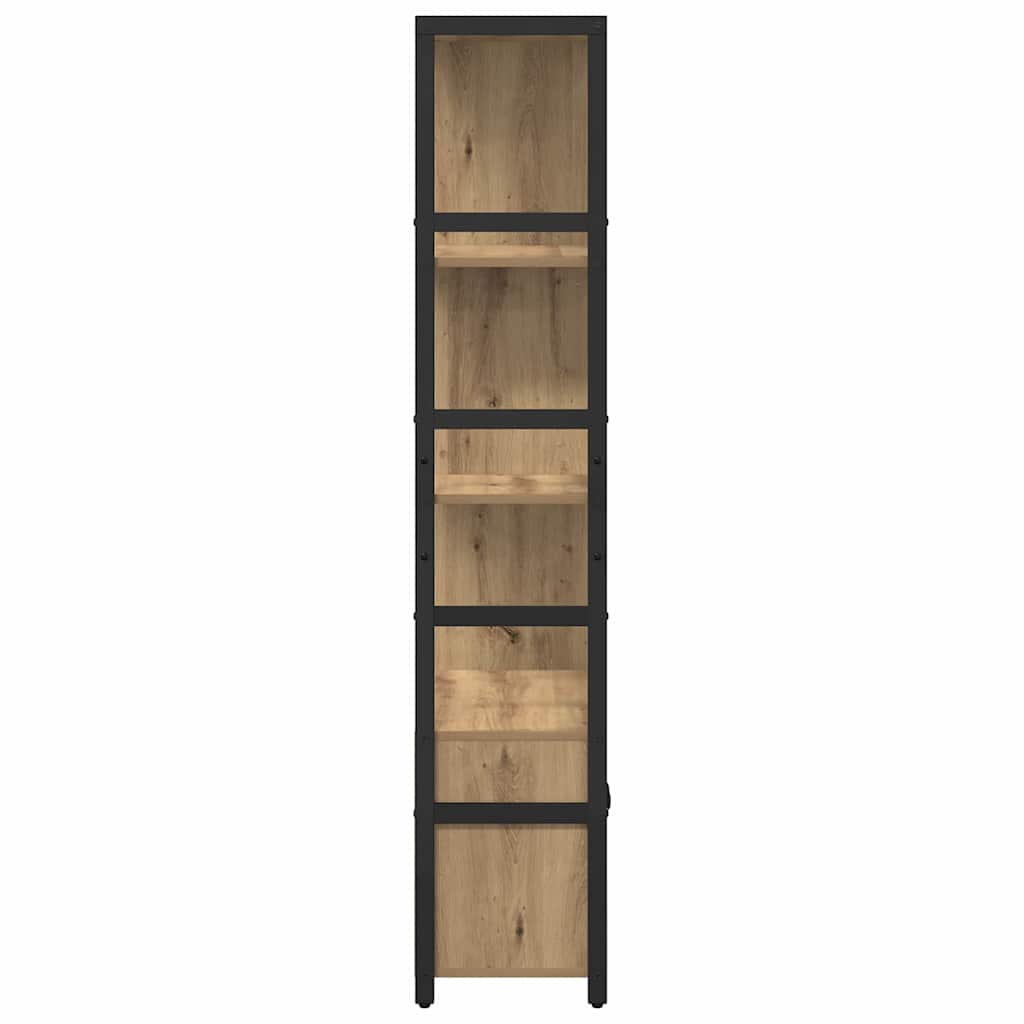 Libreria rovere artigianale 80 x 30 x 155.5 cm