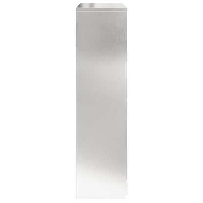 Cassetta per pacchi con archiviazione Argento 44 x 22 x 82 cm | homemem39
