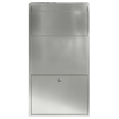 Cassetta per pacchi Argento 44 x 22 x 82 cm Acciaio zincato | homemem39