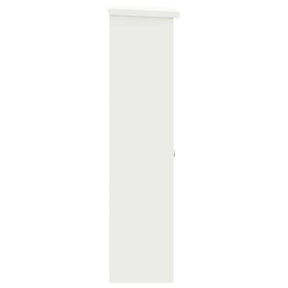 Cassetta per pacchi Bianco 44,5 x 29 x 110,5 cm Acciaio | homemem39