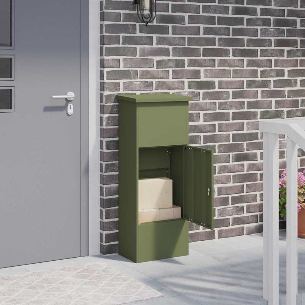 Cassetta per pacchi Oliver verde 44,5 x 29 x 110,5 cm Acciaio | homemem39