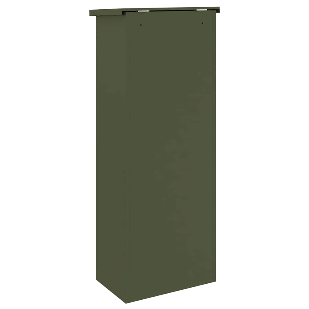 Cassetta per pacchi Oliver verde 44,5 x 29 x 110,5 cm Acciaio | homemem39