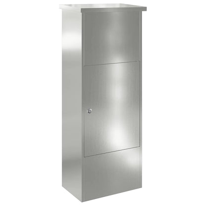 Cassetta per pacchi Nero 44,5 x 29 x 110,5 cm Acciaio zincato | homemem39