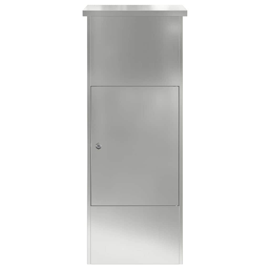 Cassetta per pacchi Nero 44,5 x 29 x 110,5 cm Acciaio zincato | homemem39