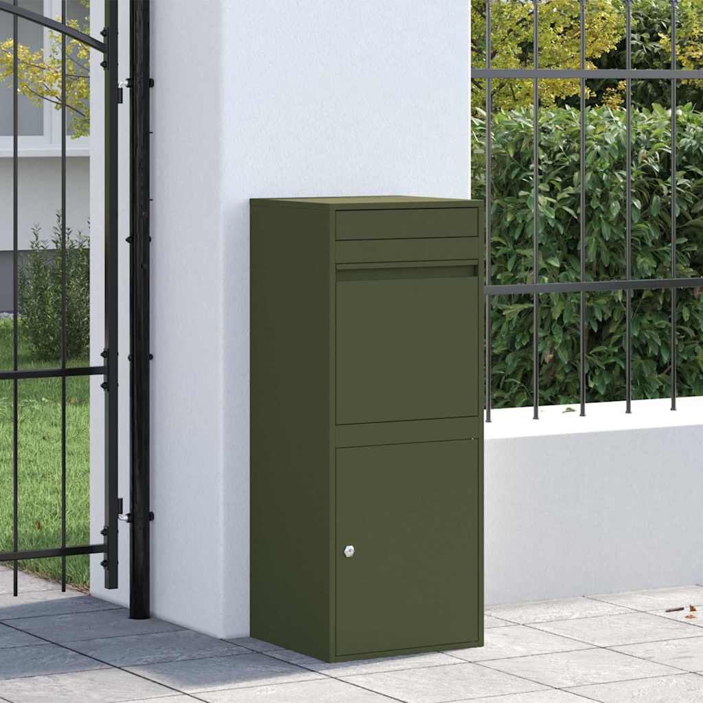 Cassetta per pacchi Oliver verde 41 x 38 x 103 cm Acciaio | homemem39