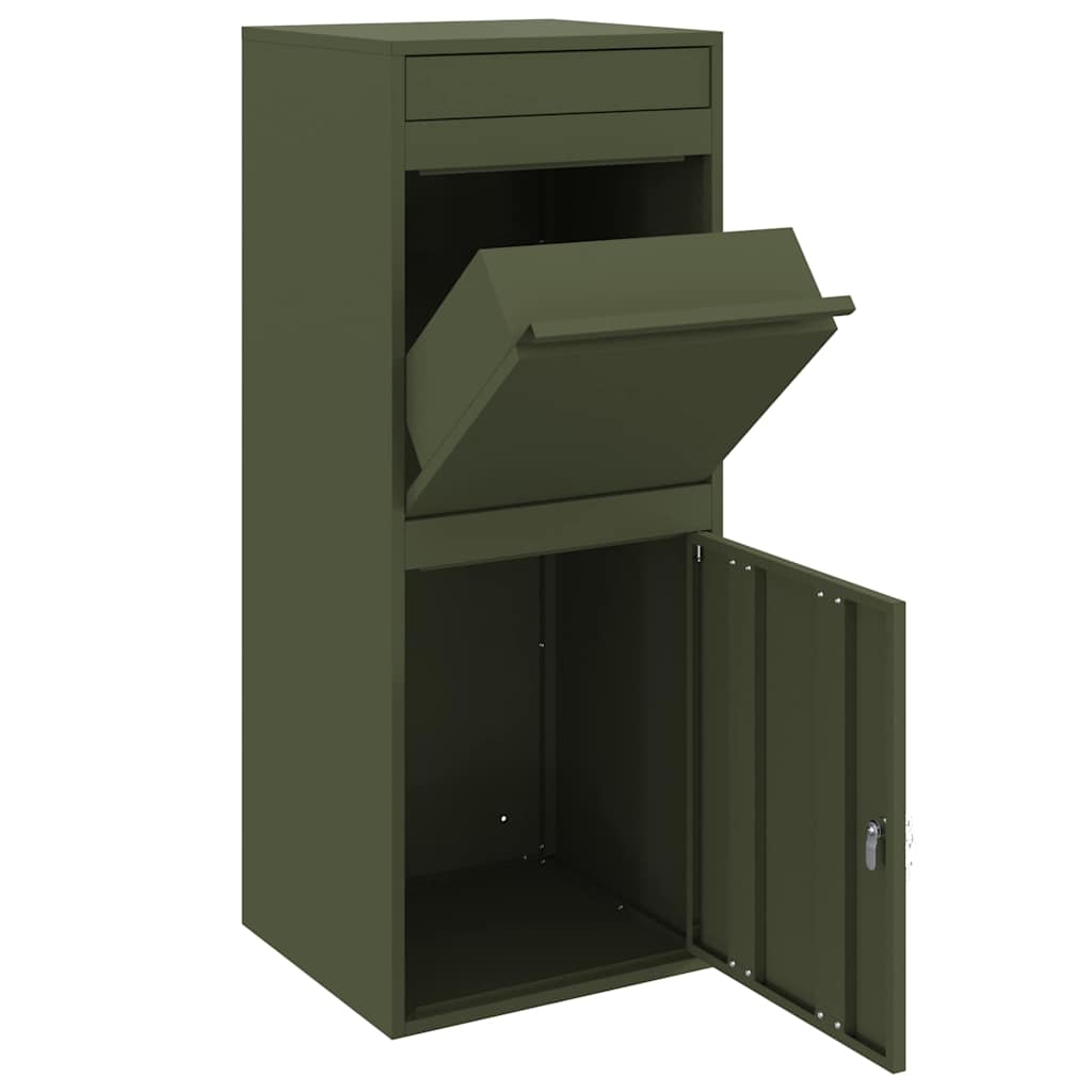 Cassetta per pacchi Oliver verde 41 x 38 x 103 cm Acciaio | homemem39