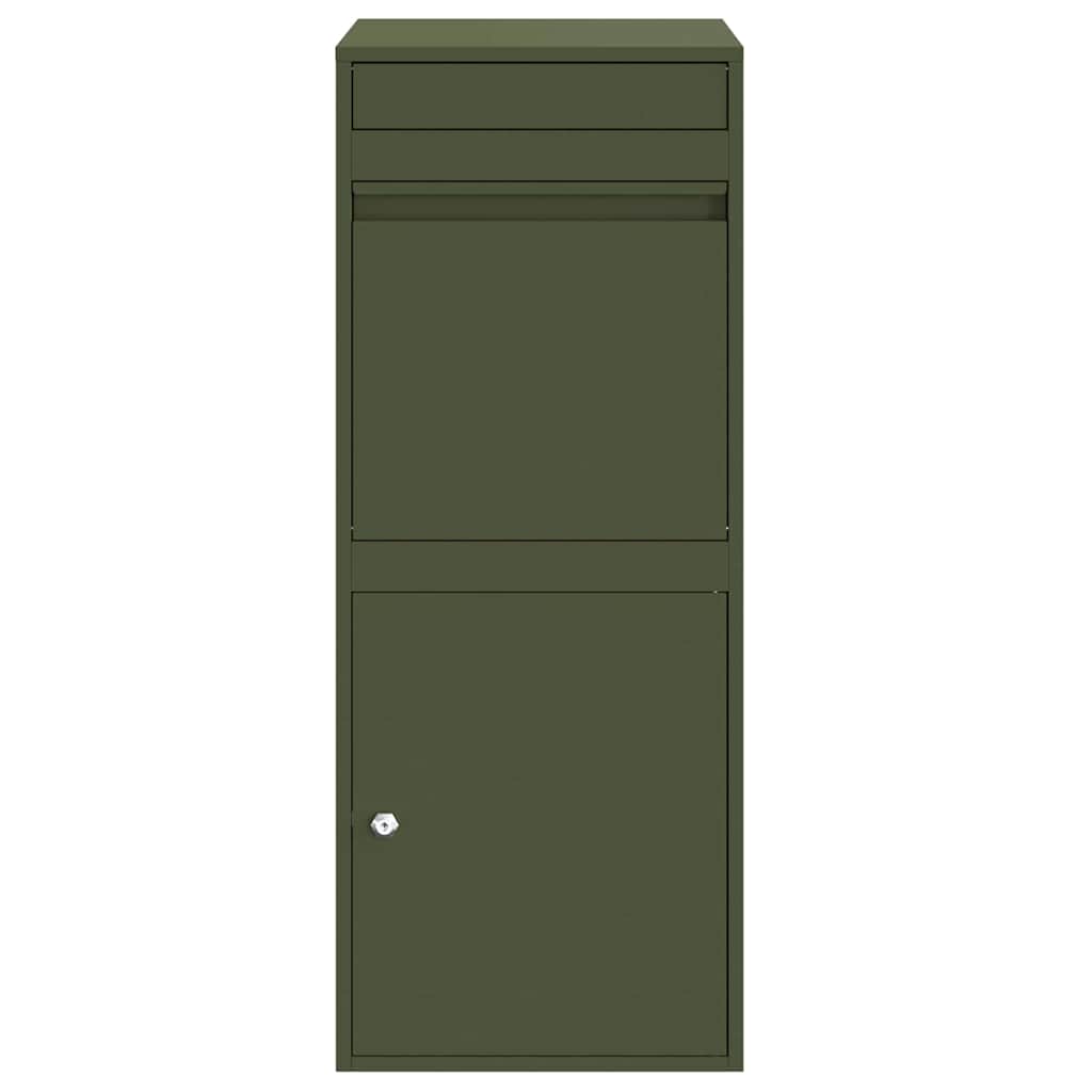 Cassetta per pacchi Oliver verde 41 x 38 x 103 cm Acciaio | homemem39