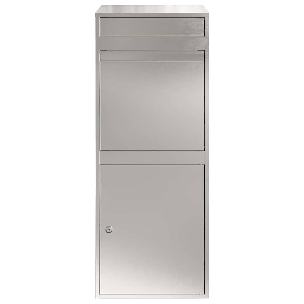 Cassetta per pacchi con archiviazione Argento 47,5 x 38 x 59 cm | homemem39