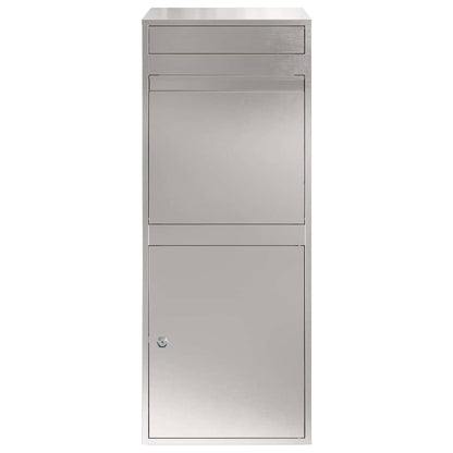 Cassetta per pacchi con archiviazione Argento 47,5 x 38 x 59 cm | homemem39